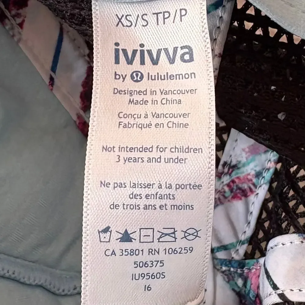 IVIVVA LULULEMON Youth Hat Multi-Color XS/S Activewear Athleisure Golf Beachy
